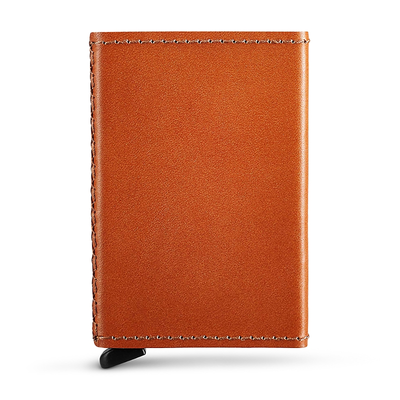 Carl Friedrik The Cardprotector Rfid Card Case In Cognac