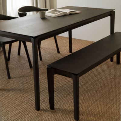 Bok Dining Table, 63&amp;quot; x 32&amp;quot; Oak Brown