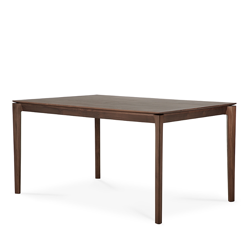 Ethnicraft Bok Dining Table, 55 X 32 Teak Brown In Teak Brown