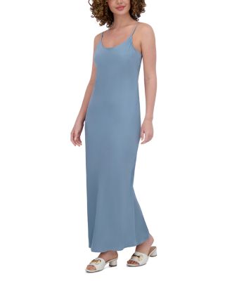 Brushed Straight Slip Dress	