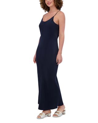 Brushed Straight Slip Dress	