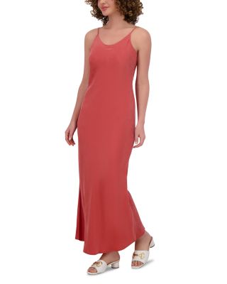 Brushed Straight Slip Dress	