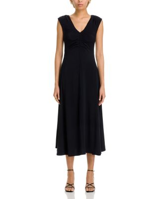 Isabel Ruched Sleeve Dress
