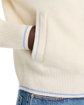 Cashmere Zippered Sweater