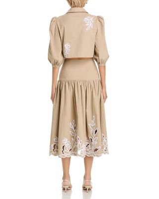 Trailing Peonies Tilda Blouse 