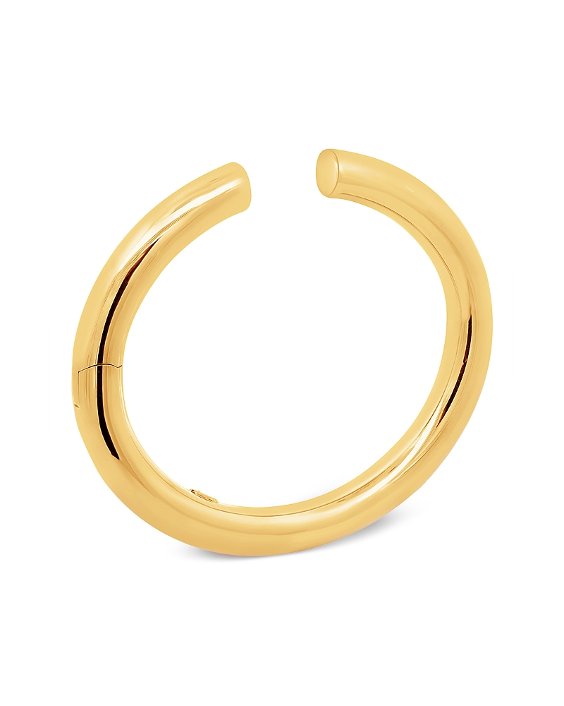BLOOMINGDALE'S FINE COLLECTION HIGH POLISHED HINGE CUFF BRACELET IN 14K YELLOW GOLD