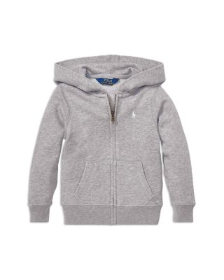 Ralph Lauren - Girls' Fleece Full Zip Hoodie - Little Kid