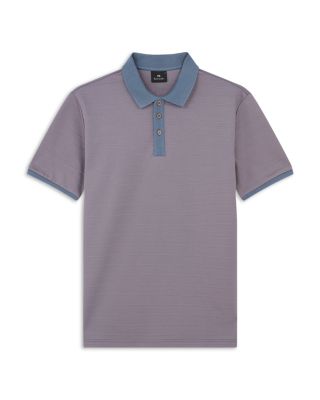 PS Paul Smith - Tonal Stripe Short Sleeve Polo Shirt