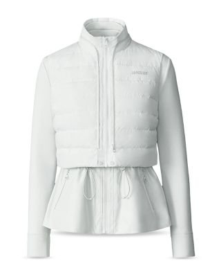 Priscilla 3-in-1 Mixed Media Light Down Jacket