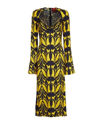 Wednesday Dress with Macrame'