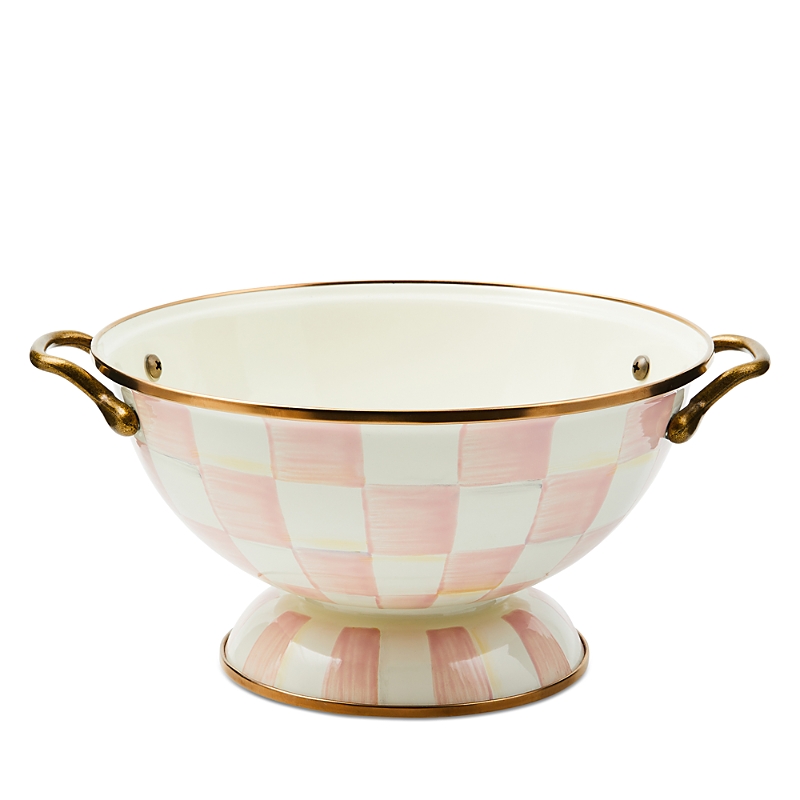 Mackenzie-childs Rosy Check Almost Everything Bowl