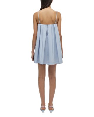 Kendall Twisted Button Poplin Dress