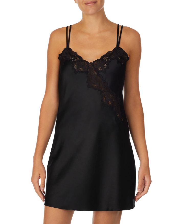 Strappy Satin Chemise