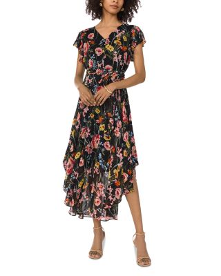 VINCE CAMUTO - Floral Midi Dress