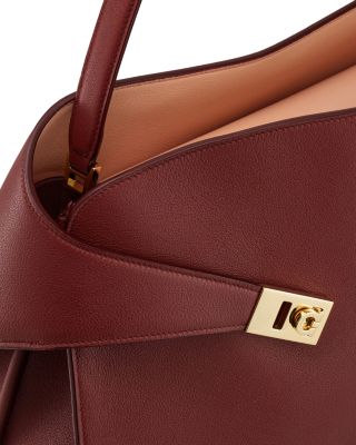 Hug Brown Leather Handbag