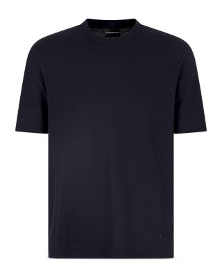Jacquard Basketweave Tee