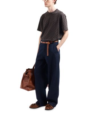 Chevron Jacquard Tee