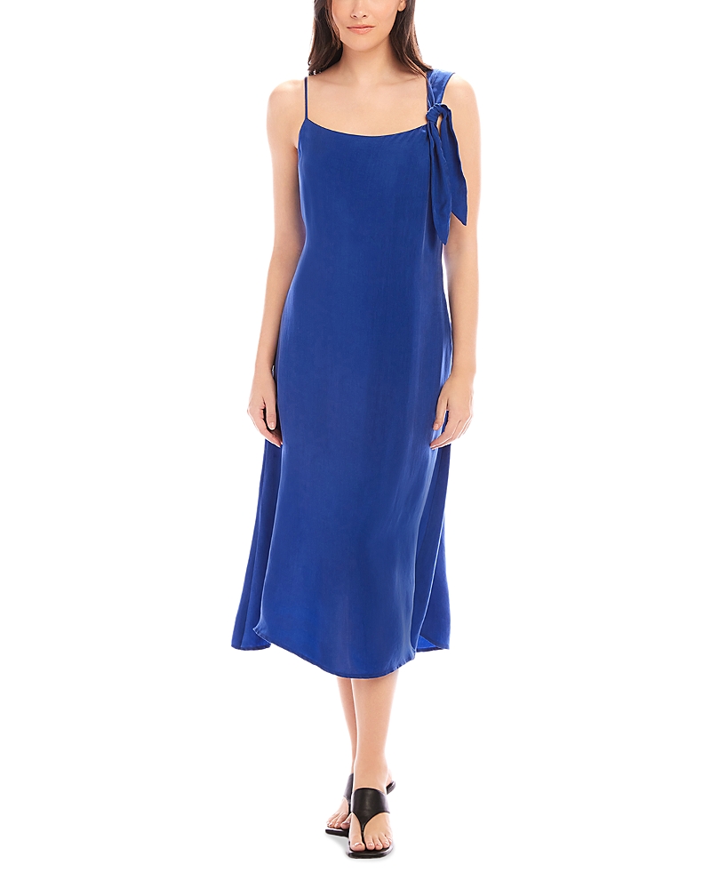 Shop Fifteen Twenty Serena Midi Dress In Marine
