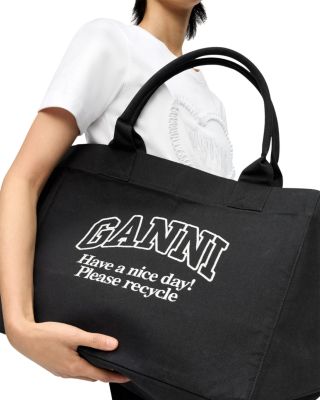 Contrast Logo XXL Shopper Tote