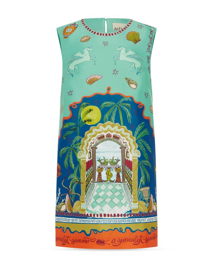 Surrealist Summer Mini Dress