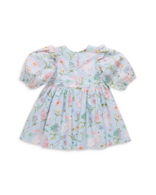 Pink Chicken Girls' Brooke Floral Bunny Dress - Little Kid