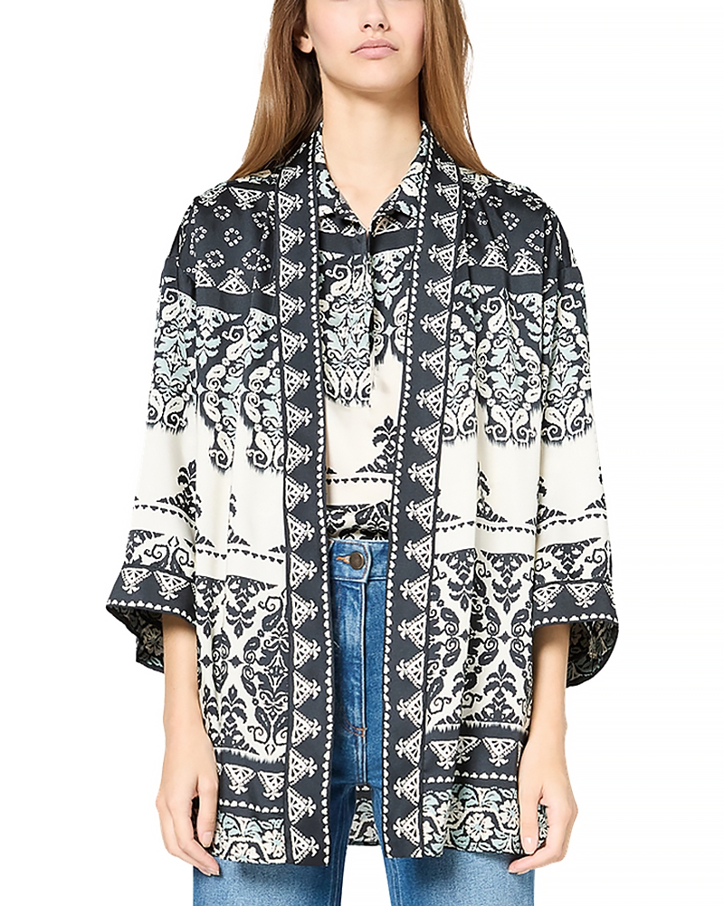 Gerard Darel Rozen Open Jacket In Black