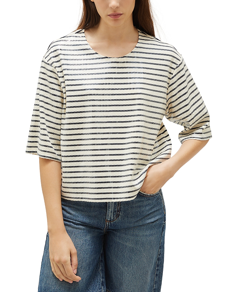 Marella Sport Gardone Striped Sequin Top