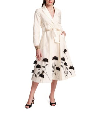 Frances Valentine - Lucille Dupioni Wrap Dress