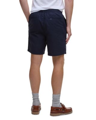 Relaxed Fit Linen Blend Shorts 