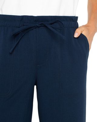 Tie Waist Ankle Pants