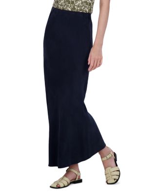 Brushed Straight Skirt