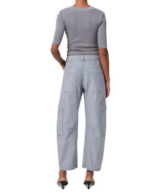 Marcelle Cotton Low Slung Cargo Pants