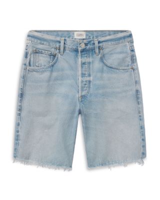 Ayla High Rise Denim Shorts in Bianca