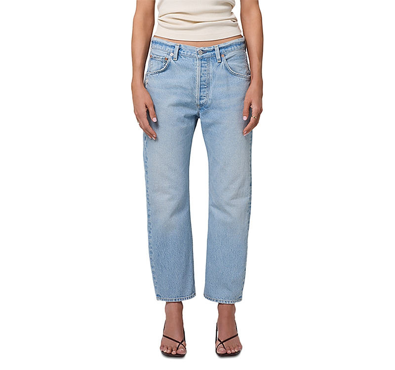 Citizen Of Humanity Citizens Of Humanity Winslow High Rise Cropped Boyfriend Jeans In Blaire In Blue