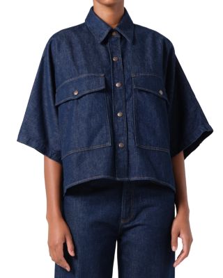 AGOLDE - Taron Dolman Denim Shirt