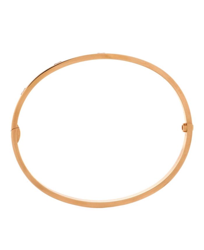 Love 10 Diamond Bracelet 18K Rose Gold with Diamonds