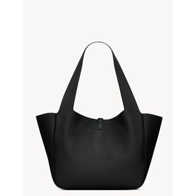  Le 5 A 7 Bea Shoulder Tote Bag In Grained Leather