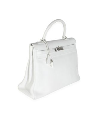 Retourne Kelly 35 Leather Handbag