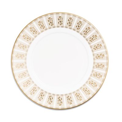 Arcadia Gold Dessert Plates, Set of 2