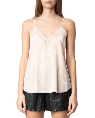 Zadig & Voltaire Christy Jac Flash Heart Tank Top