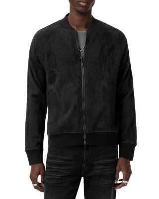 John Varvatos - Riggins Python Jacquard Bomber Jacket