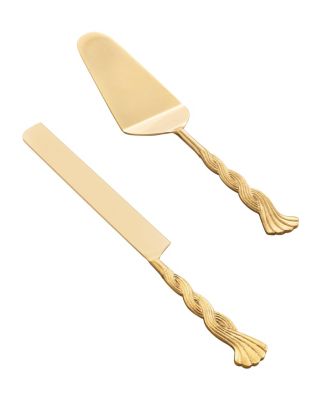 GAURI KOHLI - Santiago Cake Servers, Set of 2