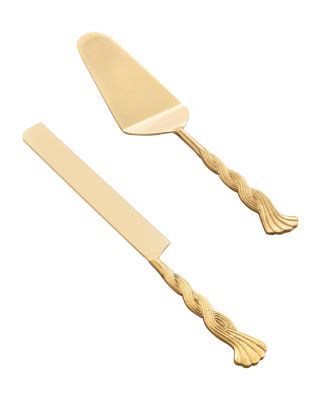 GAURI KOHLI Santiago Cake Servers, Set of 2 | Bloomingdale's