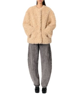Short Faux Fur Coat