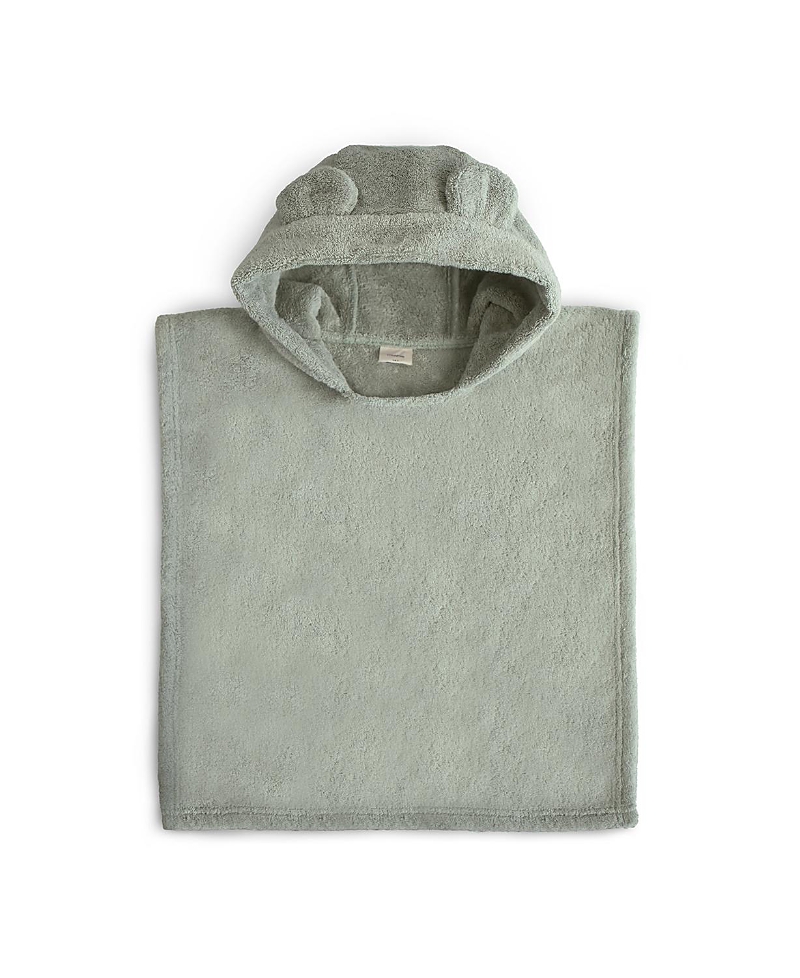 Mushie Poncho Towel - Bear In Moss