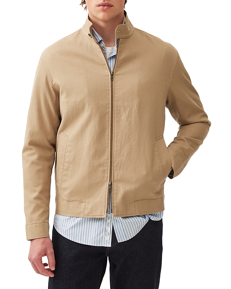 Rodd & Gunn Almadale Harrington Jacket In Tan