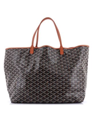 Pre-Owned Goyard - GM Saint Louis Tote Printed Coated Canvas