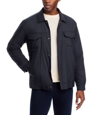 Herno - Matte Nylon Shirt Jacket with Light Padding