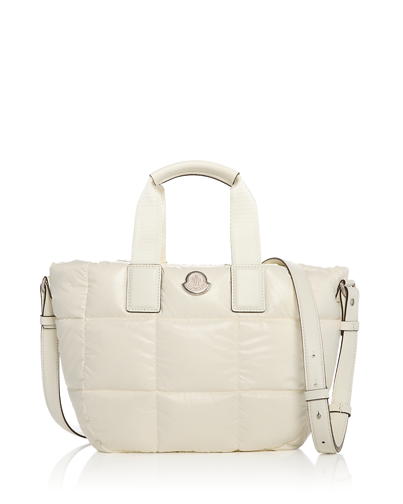 Moncler Caradoc Micro Tote Bag In Natural