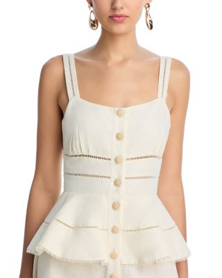 Peplum Midi Dress